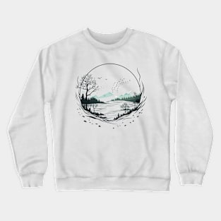 Capturing Nature's Essence Crewneck Sweatshirt